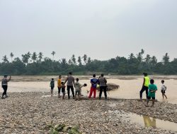 Laporan Warga via 110, Polres Kuansing Cek Aktivitas PETI di Pulau Banjar Kari