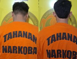 Tim Elang Kuantan Tangkap Dua Penyalahguna Sabu di Pondok Kebun Kuantan Tengah