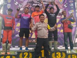 18 Kelas Diperlombakan, Polsek Singingi Pastikan Grasstrack Lokal Riau Aman dan Lancar