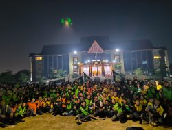Gelorakan Semangat Kemerdekaan, Dir Intelkam Polda Riau Kumpul Bareng 475 Driver Ojol Pekanbaru