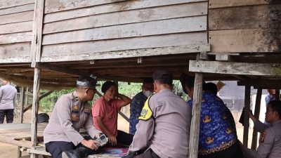 Pastikan Bantuan Tepat Sasaran, Polres Kuansing Bersama Dinsos Lakukan Pendataan Perlinsos