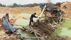 Polsek Singingi Hilir Tertibkan Dua Rakit PETI di Desa Petai