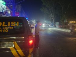 Patroli Blue Light di Tanah Putih, Jaga Keamanan Malam dan Tertib Lalu Lintas