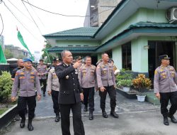 Hangat, Kapolresta Pekanbaru Sambangi TNI di HUT ke-81