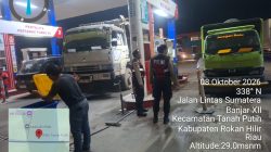 Stok BBM Aman! Polres Rohil Patroli SPBU, Pastikan Tak Ada Antrian dan Penimbunan