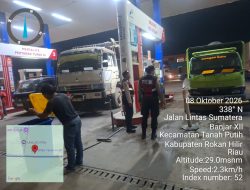 Stok BBM Aman! Polres Rohil Patroli SPBU, Pastikan Tak Ada Antrian dan Penimbunan