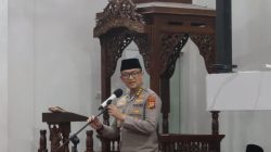 Subuh Keliling di Masjid Raudhatus Shalihin, Polda Riau Gaungkan Green Policing dan Kamtibmas