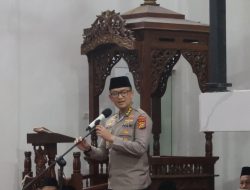 Subuh Keliling di Masjid Raudhatus Shalihin, Polda Riau Gaungkan Green Policing dan Kamtibmas