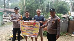 Cegah Tambang Ilegal, Polres Kuansing Sebar Maklumat Larangan PETI di 4 Kecamatan