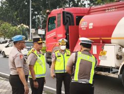Dirlantas dan Kapolda Riau Monitoring Arus Lalin Pagi
