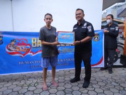 Sentuh Hati Masyarakat, Polresta Pekanbaru Tebar Kepedulian di HUT ke-75 Humas Polri