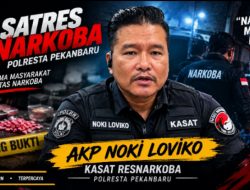 Satresnarkoba Polresta Pekanbaru Gerebek Kos, Sita 56 Gram Sabu dan Puluhan Cartridge