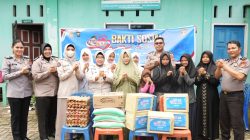 Sambut HUT ke-75 Humas Polri, Bidhumas Polda Riau Berbagi Kebahagiaan dengan Anak Panti Asuhan