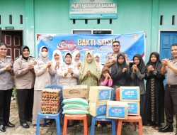 Sambut HUT ke-75 Humas Polri, Bidhumas Polda Riau Berbagi Kebahagiaan dengan Anak Panti Asuhan