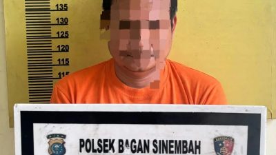 Berkat Laporan Warga, Polsek Bagan Sinembah Bekuk Pengedar Sabu 3,7 Gram