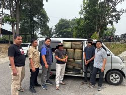 Polres Kuansing Sita 2.400 Liter Pertalite Subsidi di Sungai Jering