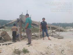 Tindak Lanjut Pemberitaan Media, Polsek Kuantan Tengah Tertibkan PETI di Titian Modang Kopah