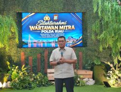 Silaturahmi Bersama Wartawan, Kapolda Riau Tekankan Perang Terhadap Narkoba