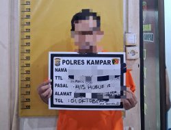 Cabuli 20 Murid, Mantan Kepsek MI Tahfidz di Tambang Ditangkap Polres Kampar