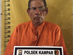 Sembunyikan 9 Paket Sabu di Botol Obat, Pengedar Sabu di Air Tiris Kampar Dibekuk