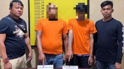 Sempat Buang Sabu Saat Dikejari, 2 Pengedar di Rohil Tak Berkutik Saat Ditangkap