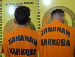 Dibuntuti dari Singingi Hilir hingga Sungai Jering, Tim Elang Kuantan Bekuk Pengedar Sabu 55 Gram 