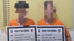 7 Gram Sabu Disita, Dua Pengedar di Balai Jaya Diringkus Polsek Bagan Sinembah