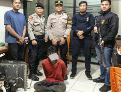 Respon Cepat 110, Polres Pelalawan Gagalkan Pencurian Komponen AC Kantor Disdukcapil