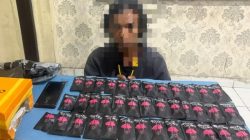 Bekuk Kurir Etomidate di Perawang, Polisi Sita 38 Paket Dalam Kotak Cokelat