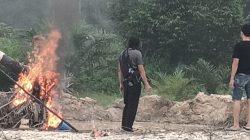 Polres Kuansing Cek Dugaan PETI di Muaro Sentajo, 8 Mesin Dompeng Ditemukan Tak Beroperasi